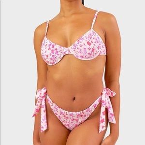 NWT Blackbough Pink Romance Swim Set